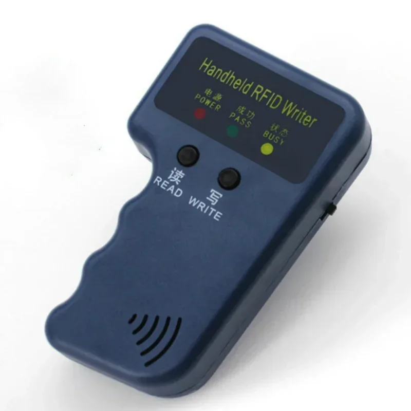 Pemrogram Duplikator Penulis RFID 125KHz EM4100 Portabel Pembaca EM4305 T5577 Tag Kartu Kunci ID yang Dapat Ditulis Ulang