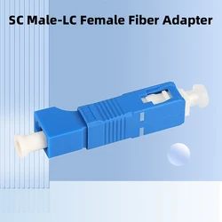 Adaptador híbrido SC macho-LC hembra SM 9/125, medidor de Potencia Óptica, localizador visual de fallas, Conector de fibra óptica, venta al por mayor, 2 piezas