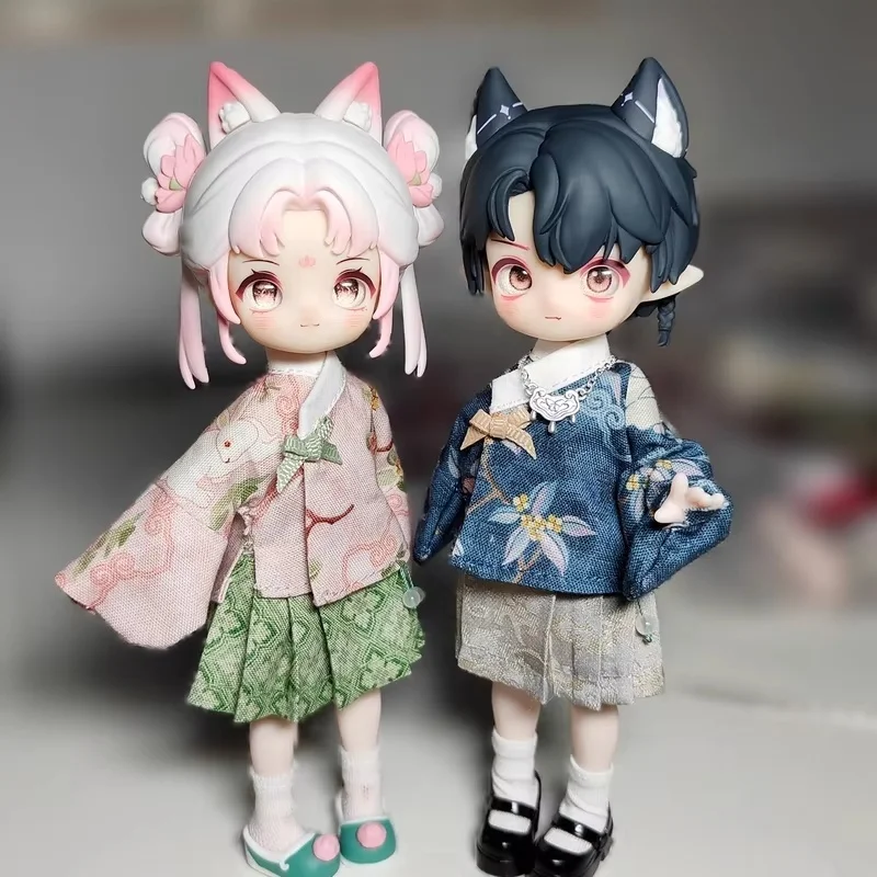 

2026 New Chinese Style Diy Hanfu Baby Clothes Bjd Doll Dress Up Fragrant Bag Ancient Style Clothing Accessories Decorative Toys