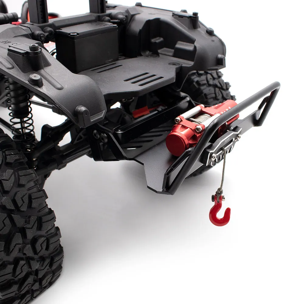KYX simulation model car TRX-4 G63 TRX-6 metal front collision protection plate with beam support