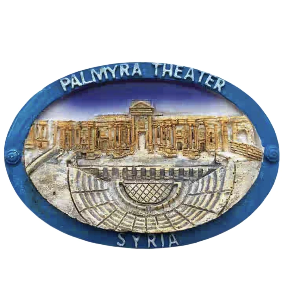 Asia Syria Tourist Souvenir Fridge Magnets Decoration Articles Handicraft Magnetic Refrigerator Collection Gifts