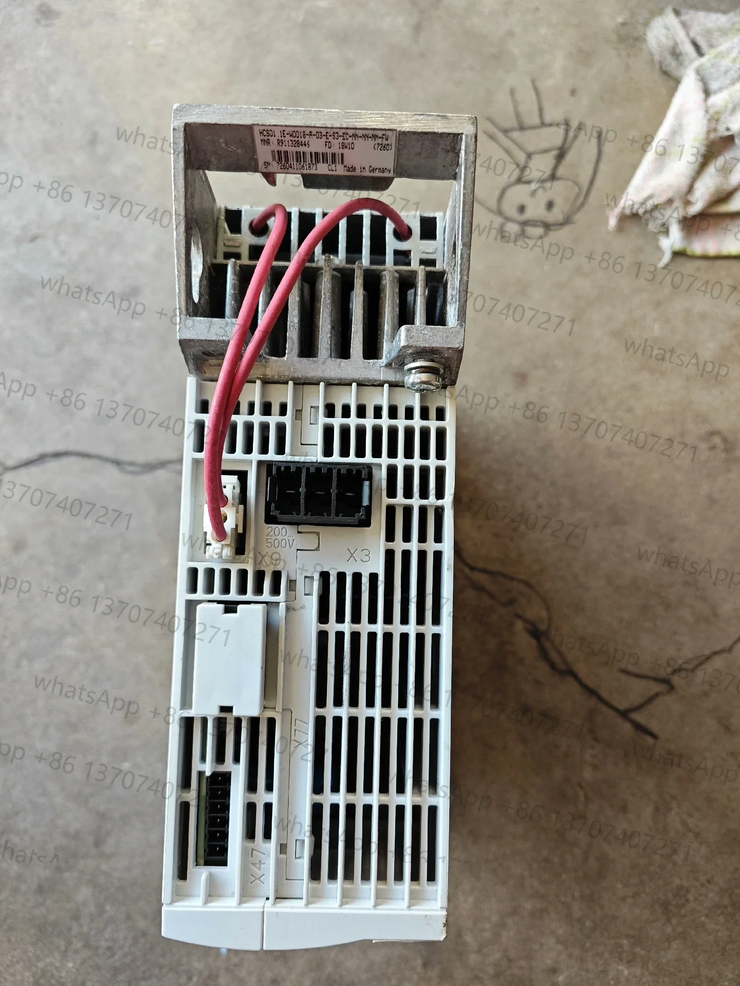 HCS01.1E-W0018-A-03-E-S3-EC-NN-NN-NN-FW Servo Drive voor Rexroth