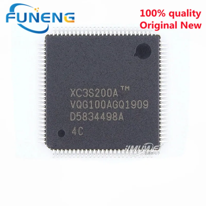 

(5piece)100% New XC3S200A XC3S200A-4VQG100C QFP Chipset