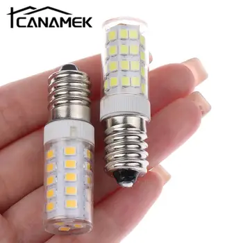 หลอดไฟสีขาว/โคมไฟอุ่น E14โคมระย้าสปอตไลท์ตู้เย็นหลอดไฟหลอดไฟข้าวโพด LED ขนาดเล็กที่เป็นนวัตกรรมและใช้งานได้จริง5W 7W AC220V