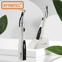 EYY Dental Wireless Endo Motor Smart LED Lamp 16:1 Reduction Contra Angle Low Speed Handpiece Dentistry Endodontic Instrument