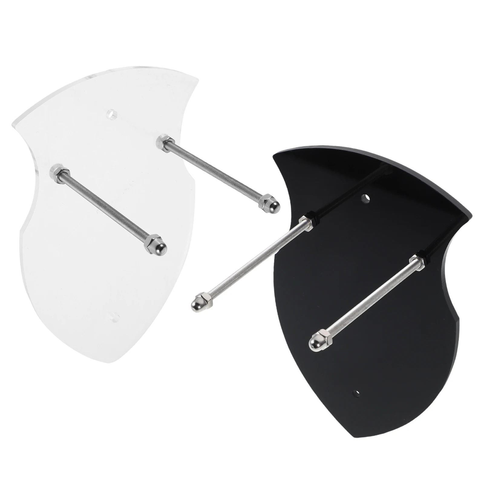 

2PCS Wall Mount Acrylic Rack Sturdy Display Sword Hanger For Wall Display Stand for Sword Axe Home Decor Single Hanger
