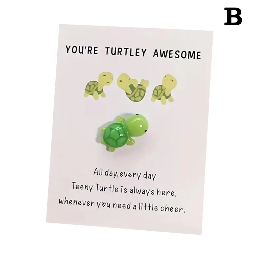 You're Turtley Awesome Animal Pun Thank You Note Cards Friend Family Colleague Thank-you Pockets Card Gifts