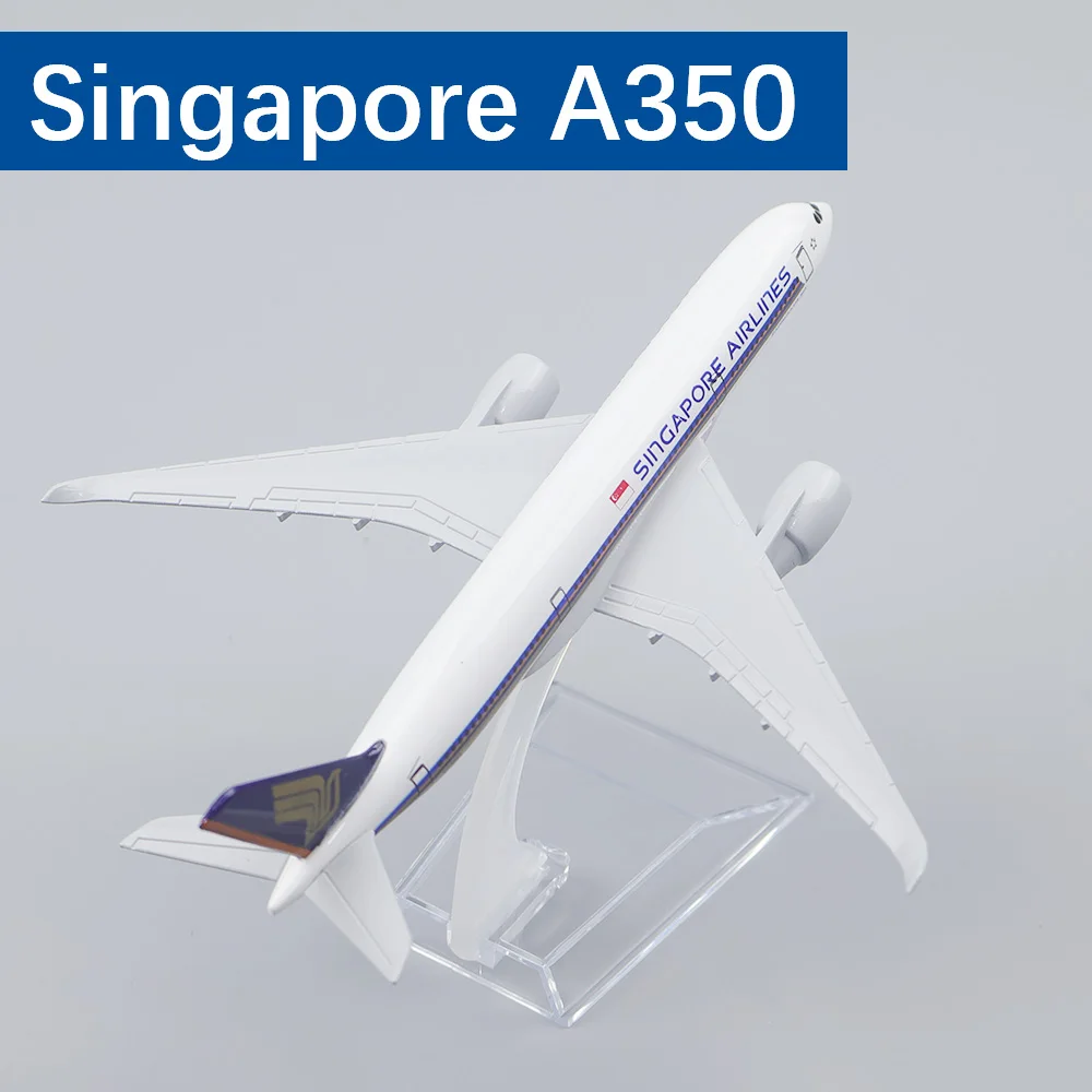 Avión de Metal A350 de Srilankan Airlines, modelo de avión de aviación, simulación de Airbus, Material de aleación, juguetes para niños, 1:400, 16cm