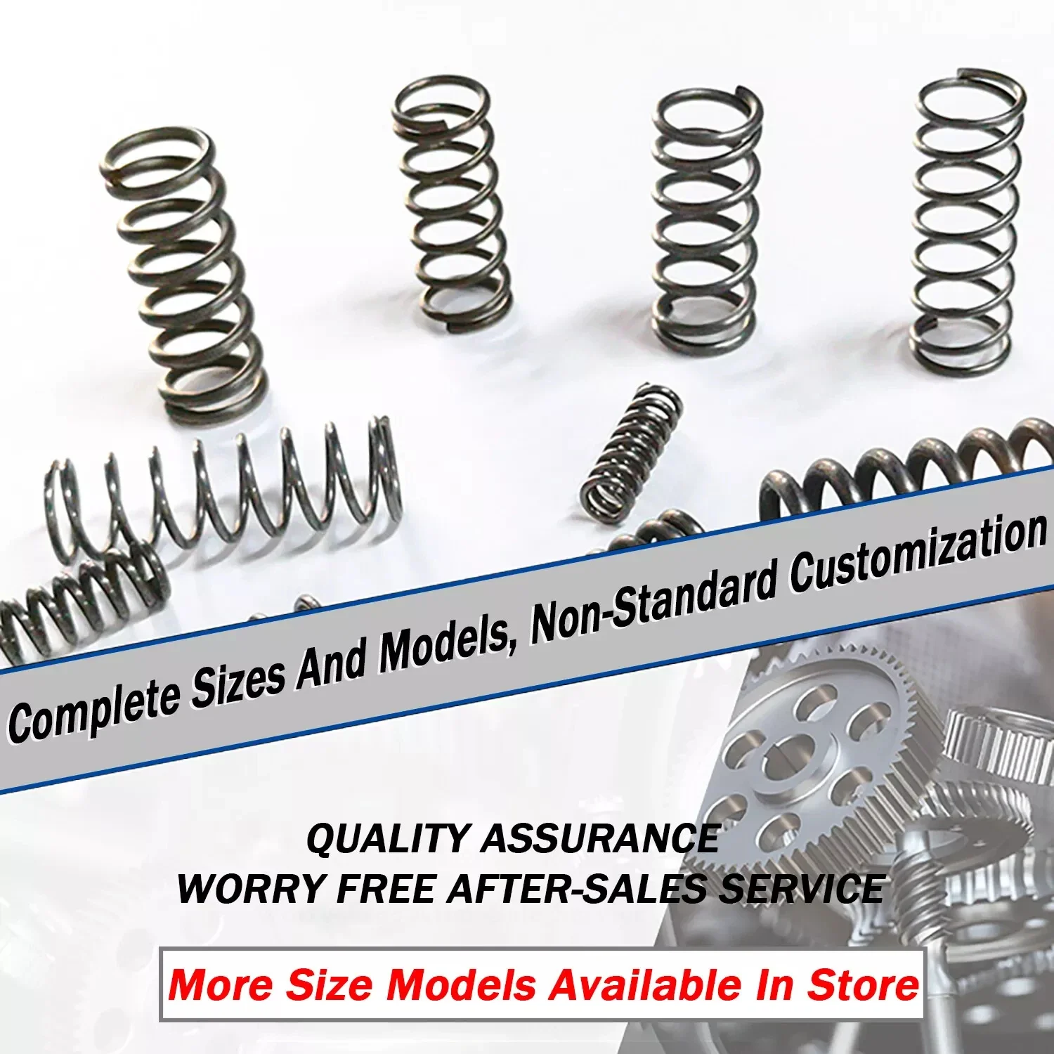 10pcs/Lot Wire Dia 0.5mm Compression Spring Steel OD 3mm To 12mm Length 5mm To 100mm Small Pressure Springs