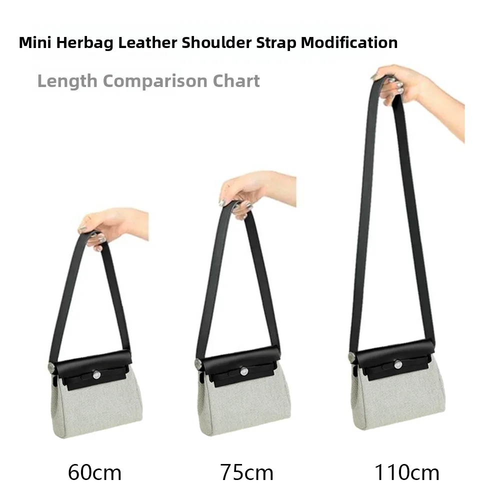herbag-3-レザーショルダーストラップ交換用斜め掛けバッグチェーンインナー装飾クリップ改造アクセサリー