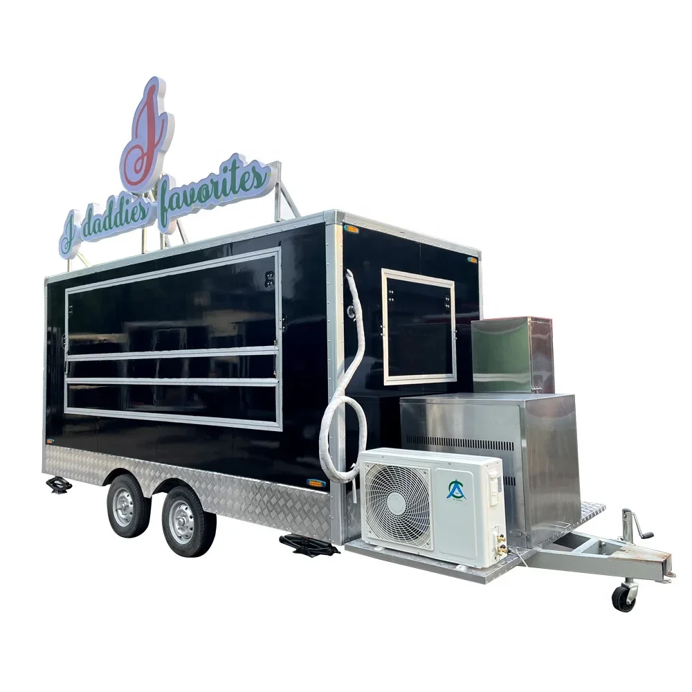 New Fashion Mobile Food Truck Sold Directly By Manufacturers