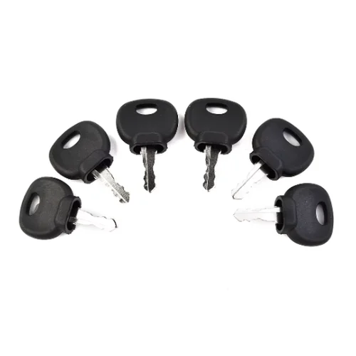 자동차 점화 키 플랜트 애플리케이션 예비 14607, Jcb Bomag Manitou 트랙터 굴삭기 시동 스위치 문짝 잠금, 1 개, 6 개, 10 개 