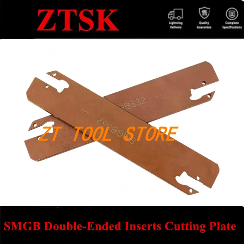 SMGB SMGB226 SMGB326 SMGB426 SMGB526 SMGB232 SMGB332 SMGB432 SMGB532 SMGB632 Double-Ended Inserts Cutting Plate Use MGMN