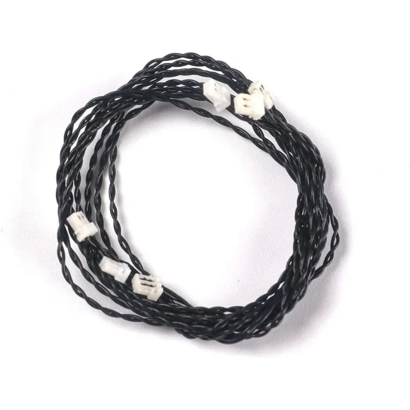 3PCS 0.8 Mm 2 Pin Conecting Cable DIY Accessories for Led Light Kit Compatible with Building Blocks Model