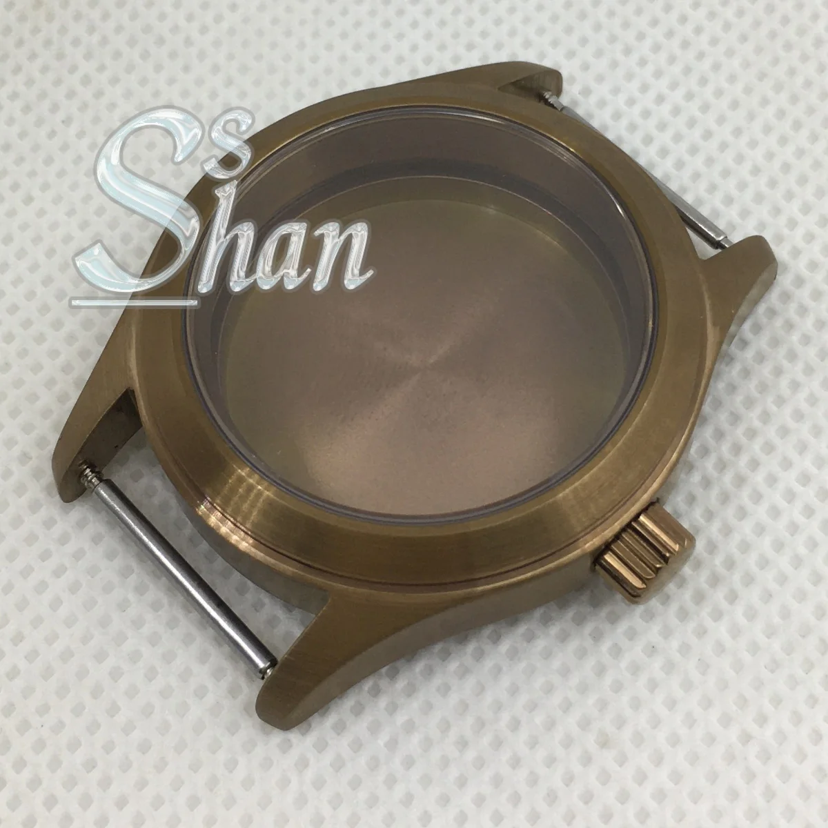 A caixa de mergulho escovada de 36 mm e 39 mm com vidro de safira abobinado é adequada para movimentos NH34 NH35 NH36 NH70 ETA2824 PT5000