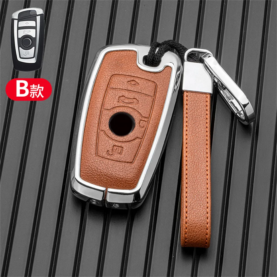 Car Key Case Cover Key Bag For Bmw F20 F30 G20 f31 F34 F10 G30 F11 X3 F25 X4 I3 M3 M4 1 3 5 Series Accessories Car-Styling