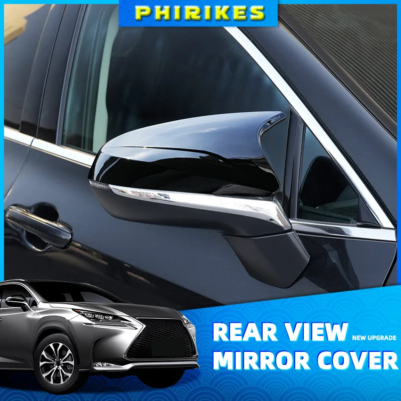 Für Lexus NX RX NX200 RX300 450h 2016-2024 Automotive seitenspiegel shell dekoration schutzhülle rückspiegel shell