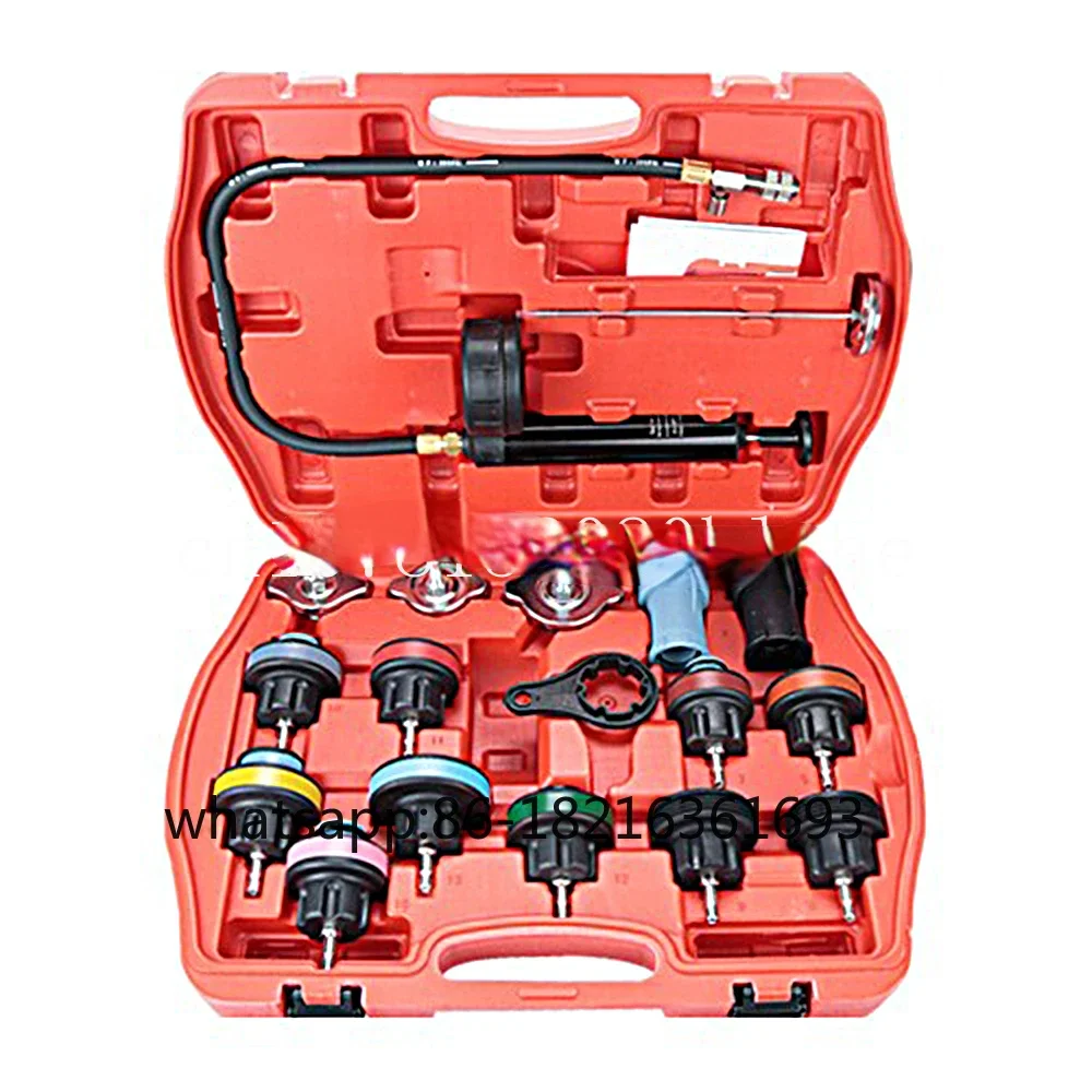 

Обнаружение утечки резервуара для воды. Общий тест. Манометр. Инструмент для автоматического наполнения антифризом. Тестер утечки сбоку давления резервуара для воды.