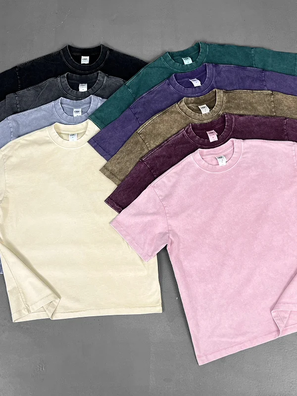 

Винтажная футболка оверсайз из хлопка для мужчин, в стиле High Street, с эффектом потертости, в стиле Канье, для модной молодежи