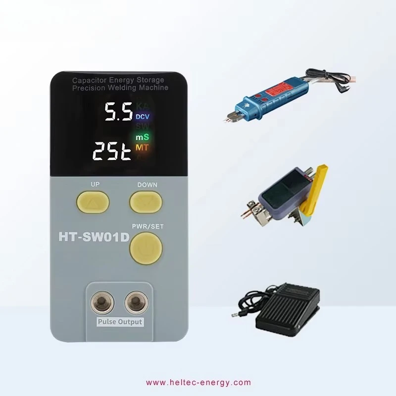 

14.5KW 2500A Spot Welder Welding 0.3mm Pure Nickel/0.4mm Nickel Plating Storage Battery Spot Welder