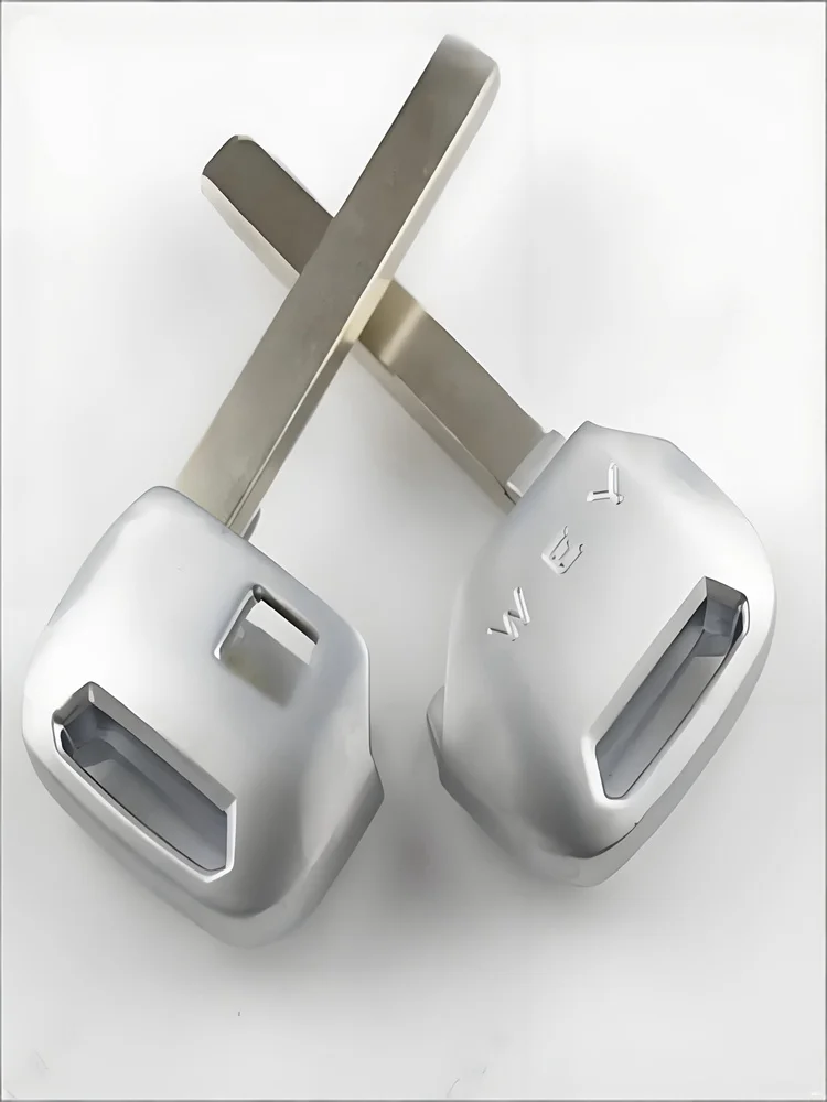 Lama chiave per auto remota vuota da 2 pezzi per Great Wall GWM WEY VV5 VV7 Chiave di ricambio intelligente di emergenza sostitutiva