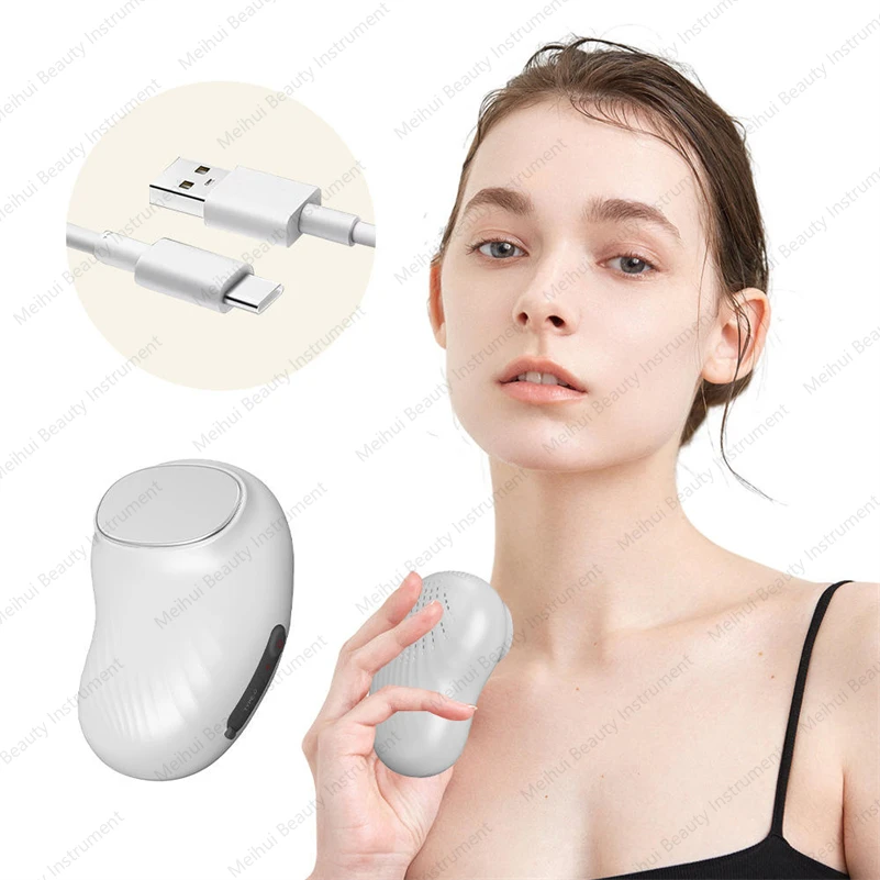 

Portable Electric Cold Compress Facial Massager for Firming, Slimming, Vibrating, and Massaging Facial Skincare Equipment
