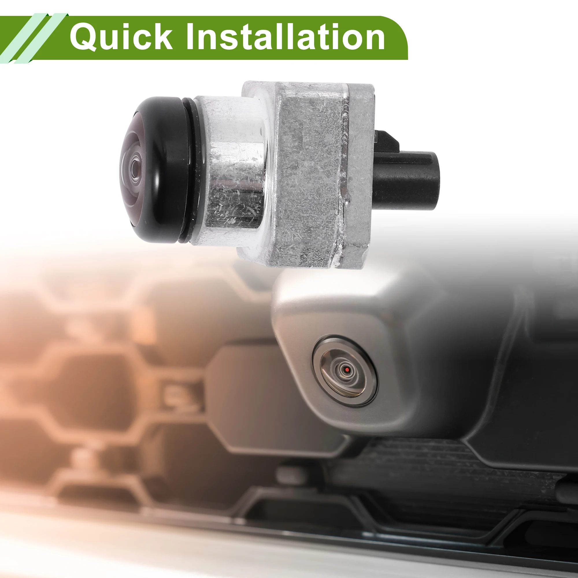UXCELL Car Camera Front View Camera for Mercedes-Benz X290 C257 C167 No.0009059412