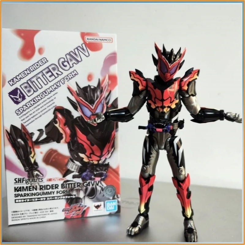 

В наличии: Фигурка Bandai Kamen Rider Bitter Gavv в форме Bitter Gummy, модель, игрушка, подарок
