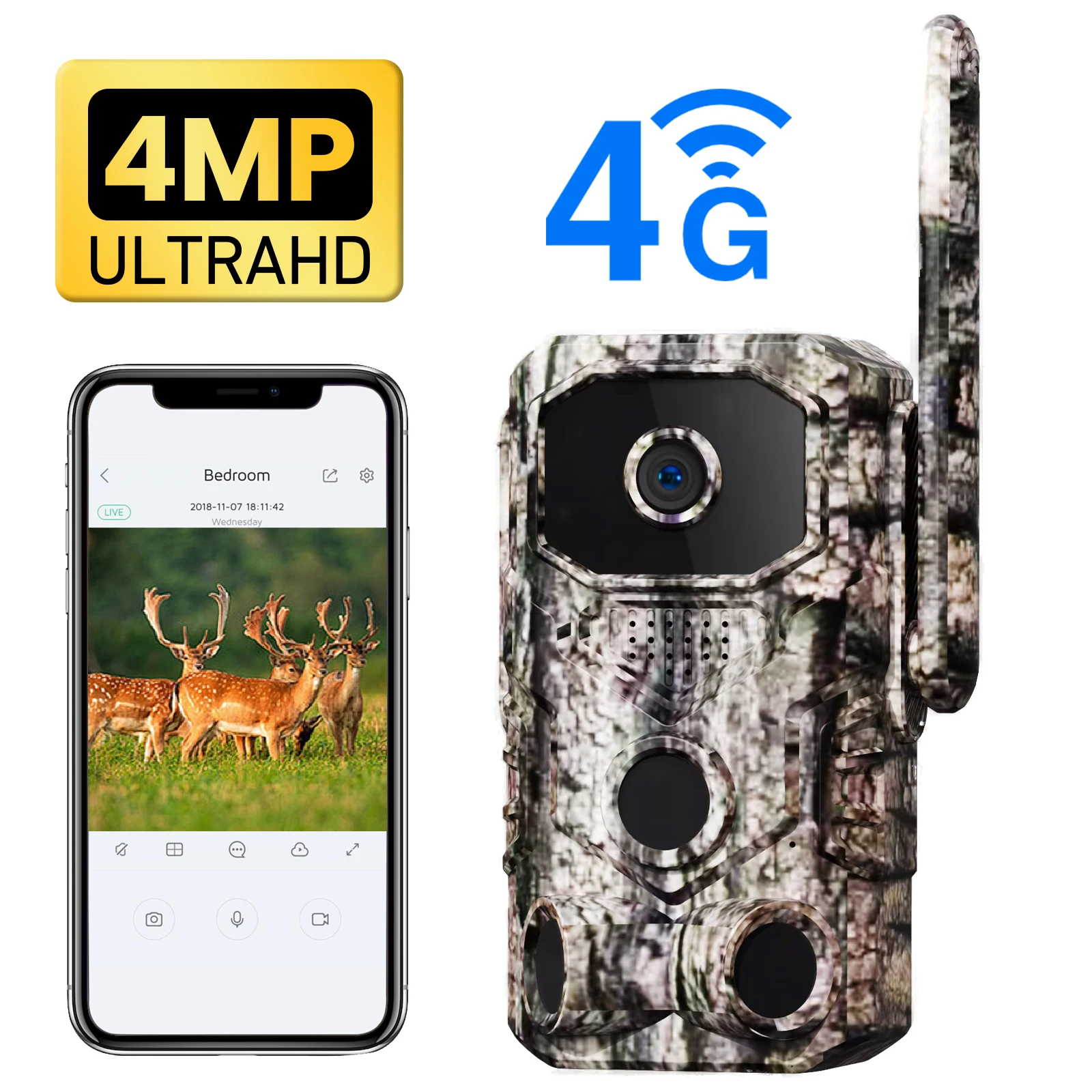 Kamera Berburu 4G Luar Ruangan - Hunting Outdoor Camera ulasan dan harga