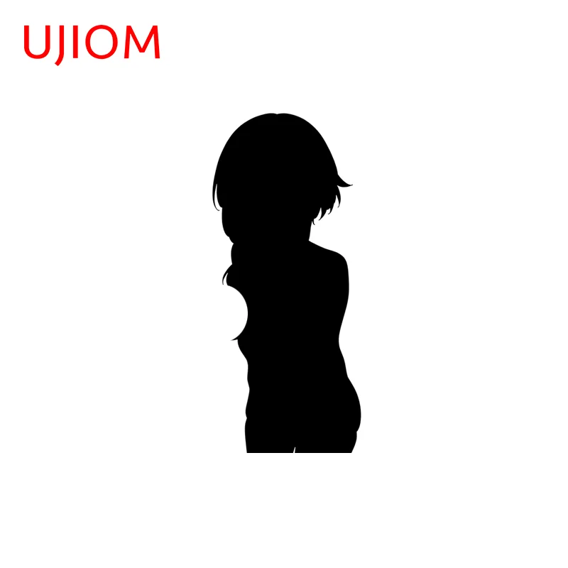 UJIOM Kawaii Megumin Wall Sticker Charming Sunscreen Scratch-Proof Kitchen PVC Decal Murals Window Decoration Accessories