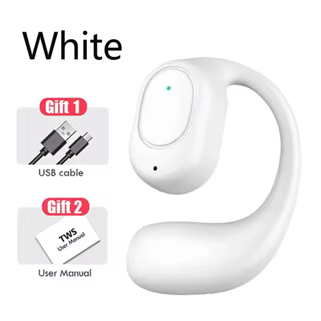 Wireless Headphones Bluetooth Headset With Microphone Bone Conduction Handsfree Noise Canceling Earphones For Driving Audifonos - Image 7