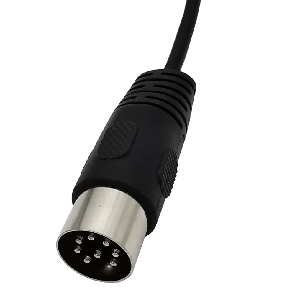 Kabel Din 8-pinowy na 2RCA 8-pinowy wtyk męski Din na żeński adapter audio 2-RCA do sprzętu audio do instrumentów muzycznych 0,3M-1,5M