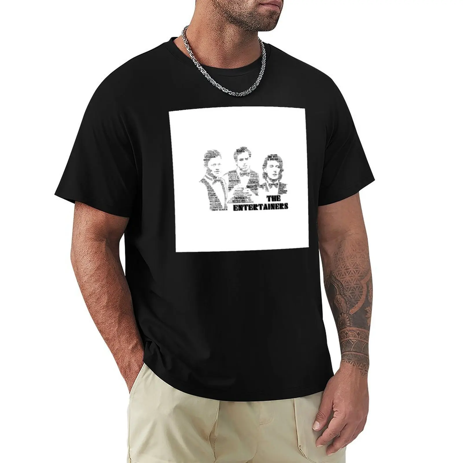 Rocket Ronnie - Jimmy White - Alex Higgins - Snookers greatest entertainers T-Shirt Street Fashion Casual Tee Shirt