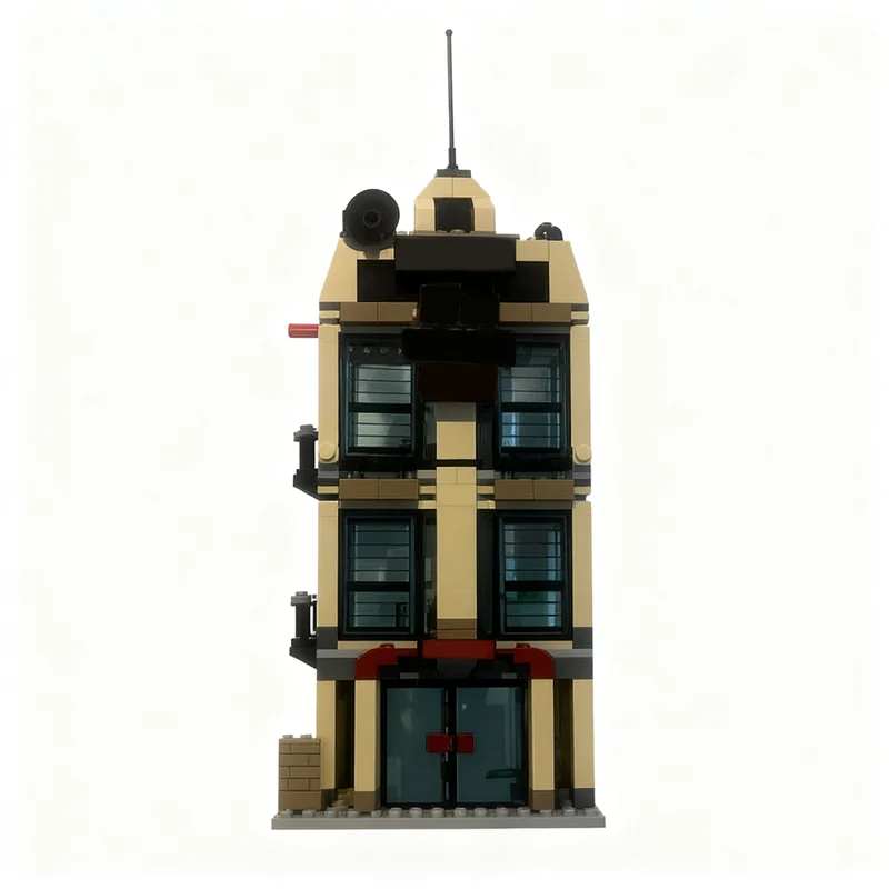 ตัวต่อ MOC ซูเปอร์ฮีโร่ มาร์เวล ไดลี่ บักเกิล 278 ชิ้น แบบโมดูลาร์ สร้างฉากถนน ของเล่นตัวต่อ ของขวัญคริสต์มาส