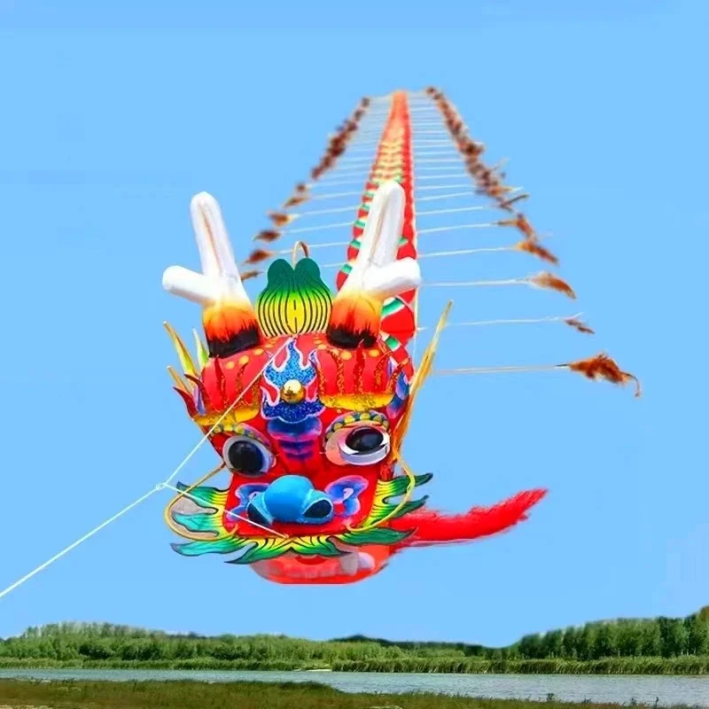Cerf-volant Dragon Chinois Gonflable, Jouet Traditionnel, Jeu de Plein Air, pour Adulte, Professionnel, Livraison Gratuite