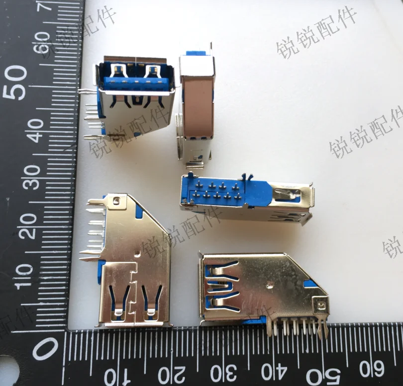 

For USB3.0 Female socket DIP Side vertical socket A Female 3.0USB socket connector AF Side 3.0 female socket
