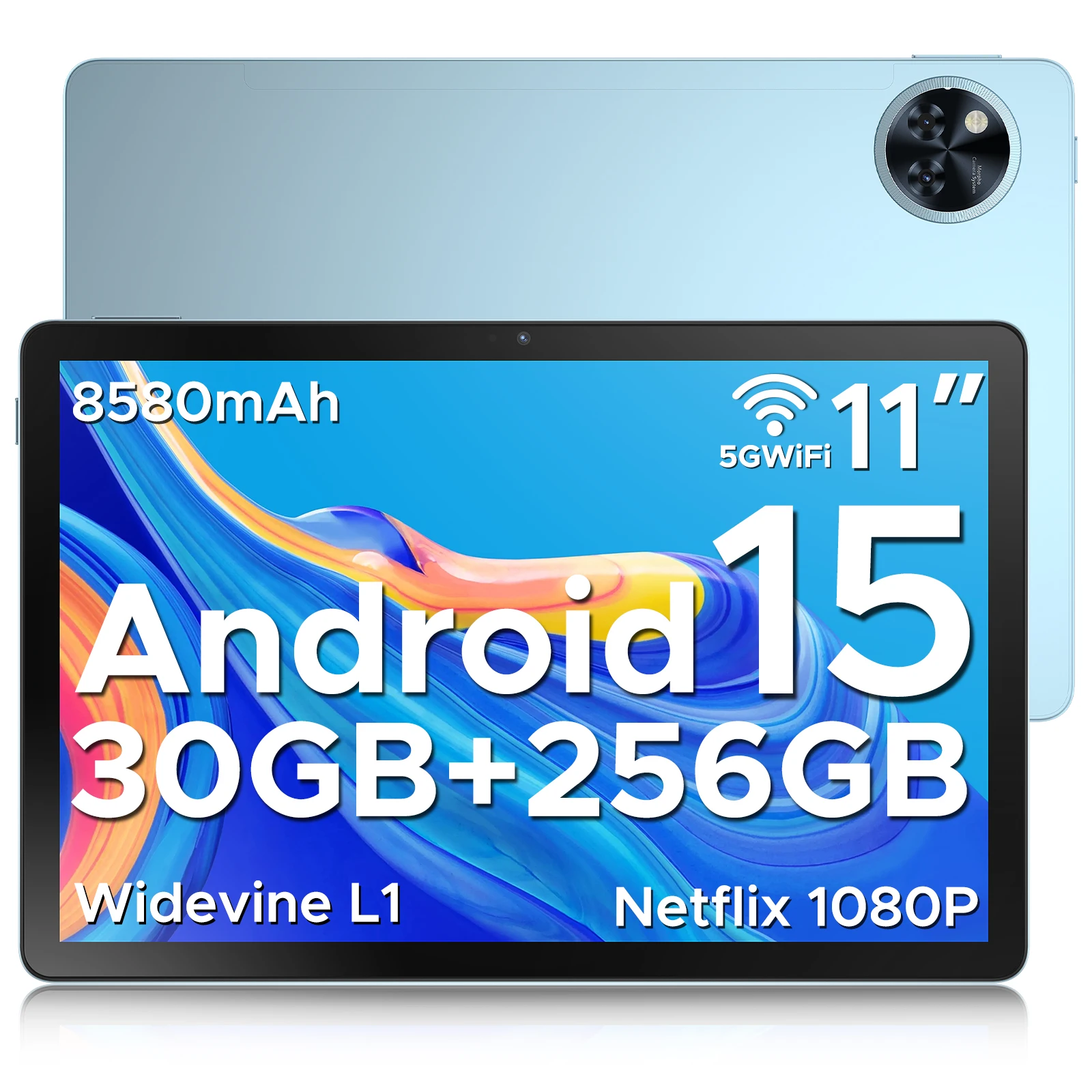 Globale versie DOOGEE U11 Pro Android 16 Tablet PC 11 inch ultraheldere 90Hz scherm 30GB (6 + 24) 256GB mAh batterij tablet