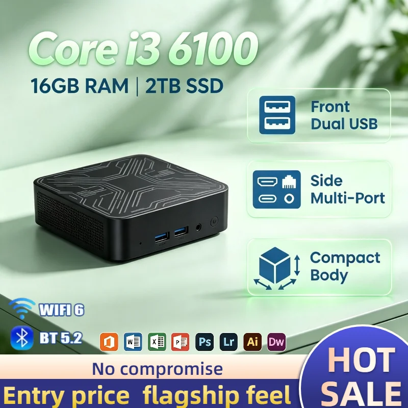 intel-core-i3-6100-portable-mini-desktop-2026-16gb-ddr4-m2-nvme-ssd-triple-4k-wifi6-silent-cooling-office-home-computer