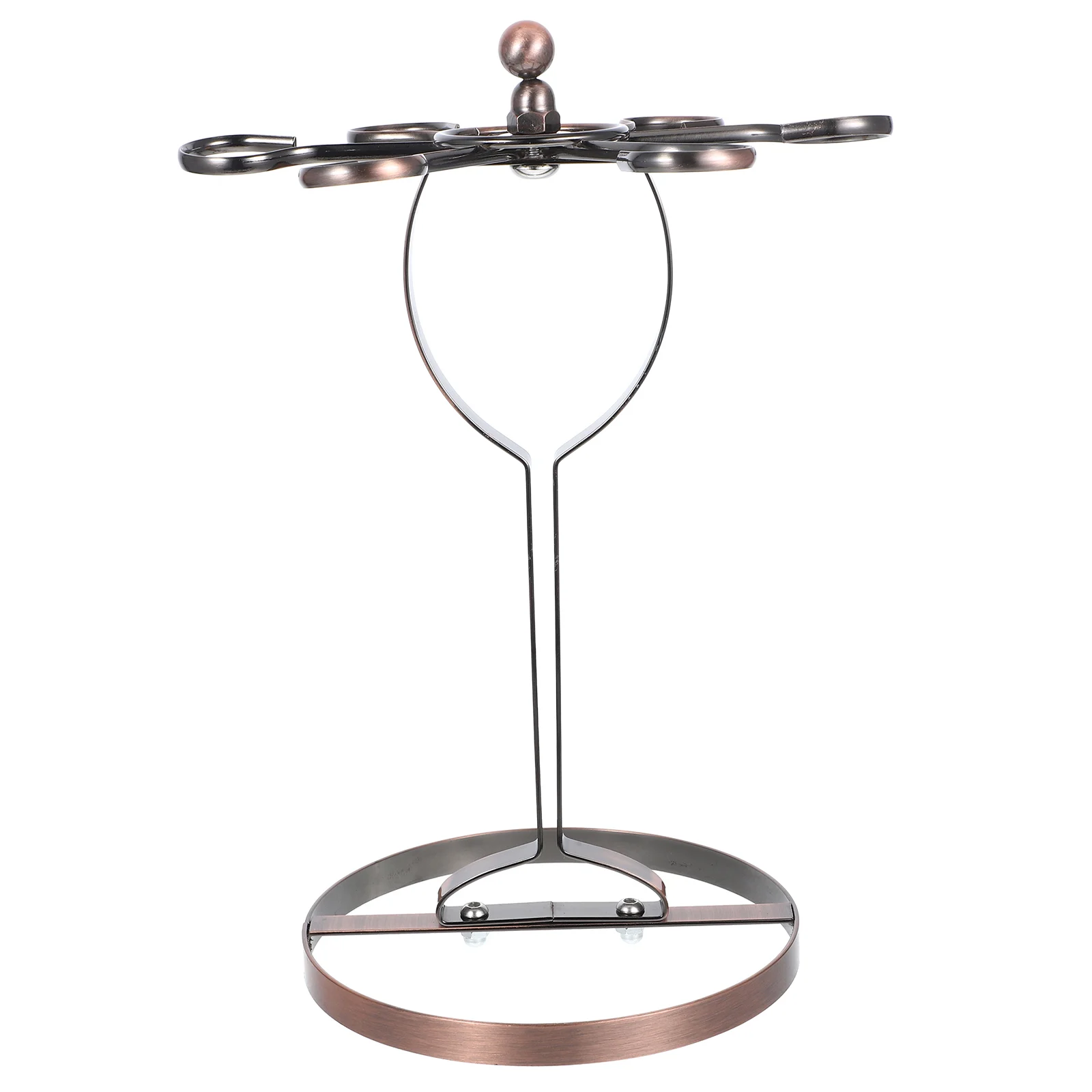 

Glass Storage Rack Small Countertop Display Glasses Holder for Cup Bracket