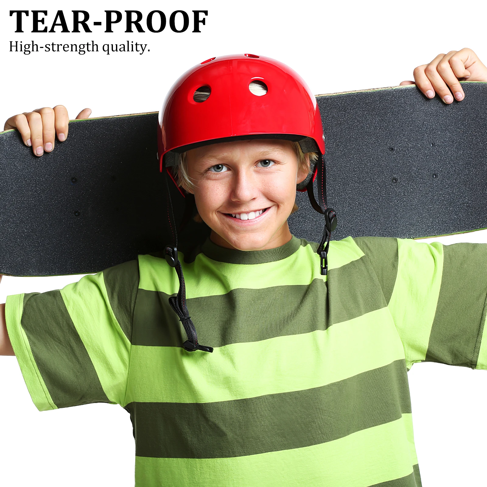 

Skateboard Grip Tape Sheet 80X20Cm Wear Resistant Easy Apply For Scooter Skateboard Stair Pedal Black
