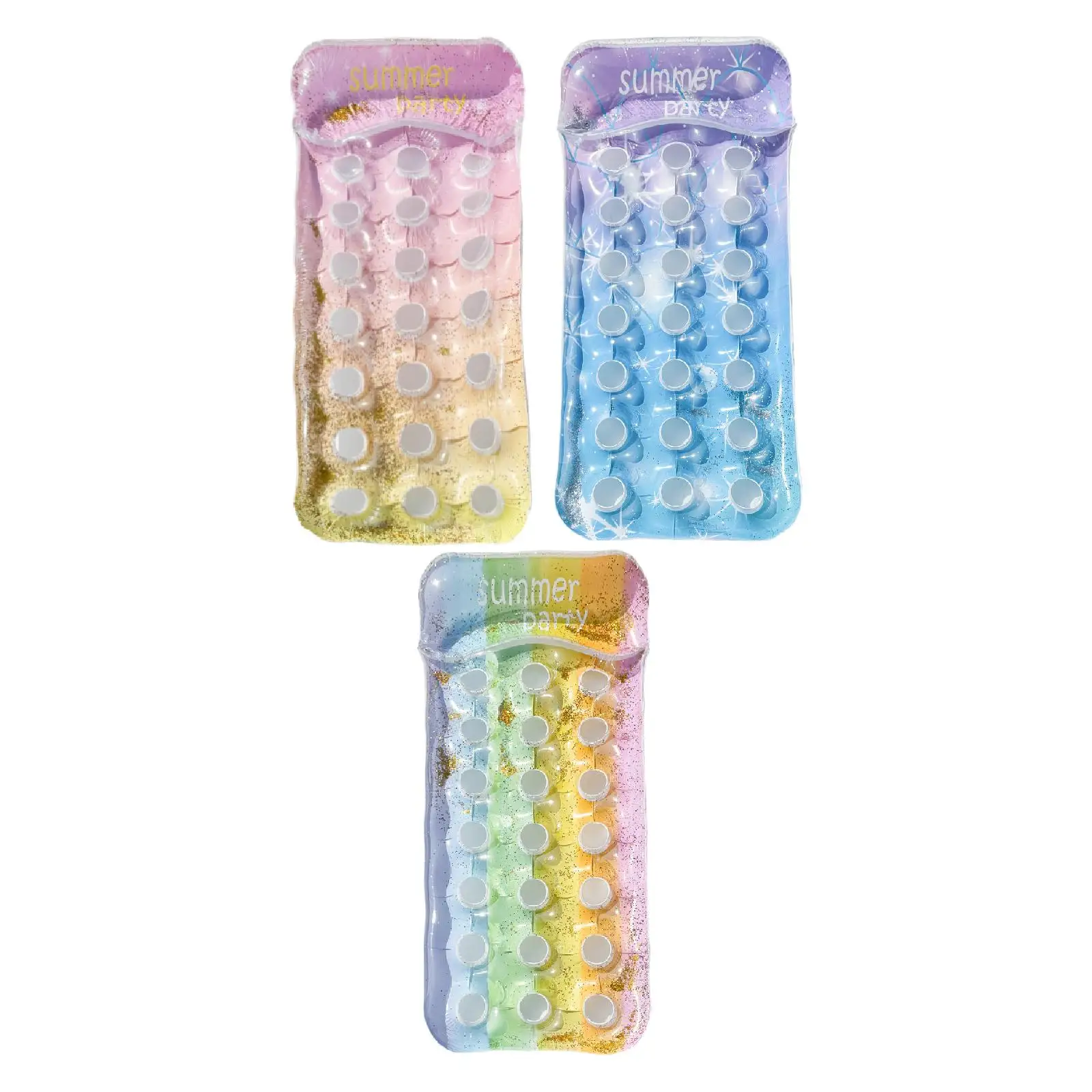 سرير قابل للنفخ لحمام السباحة وحفلات الشاطئ والداخلي والخارجي #4