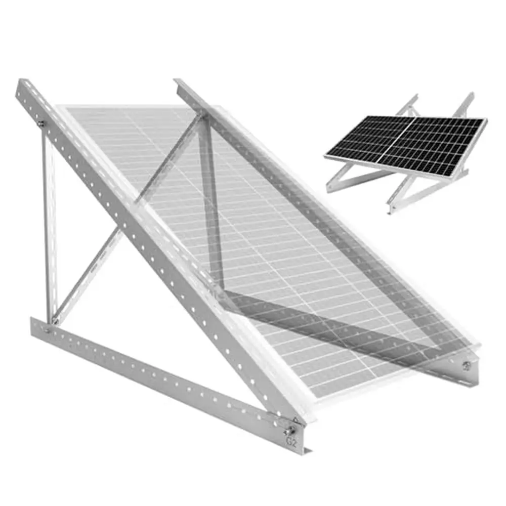 Adjustable Solar Panel Mount Brackets 100-400W Capacity Tilt Legs Off-Grid Solutions