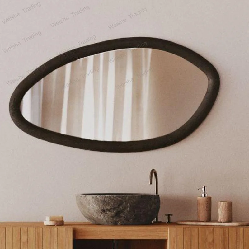 Medieval household washstand bedroom dressing mirror living room full-length mirror