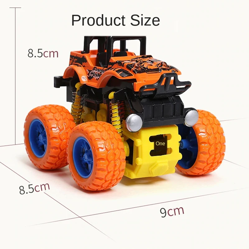 Children\'s Toys Off-Road Four-Wheel Drive Inertia Model Stunt Car Toys for Boys Kids Gifts Mini Car Model Toy 2 To 12 Years Old