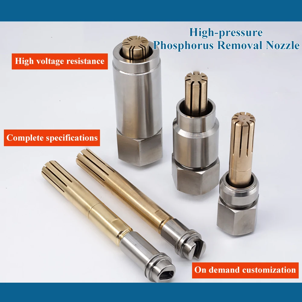 Stainless Steel Billet High Pressure Fan-shaped  Descaling Nozzle Processing Hot Rolled Surface Water Dephosphorization Cleaning