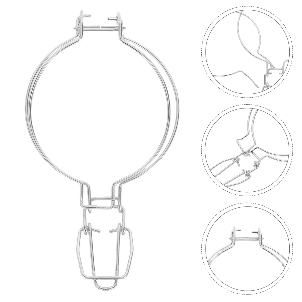

3 Pcs Wire Clamp Sealing Can Buckle Stainless Steel Glass Canning Jar Accessories