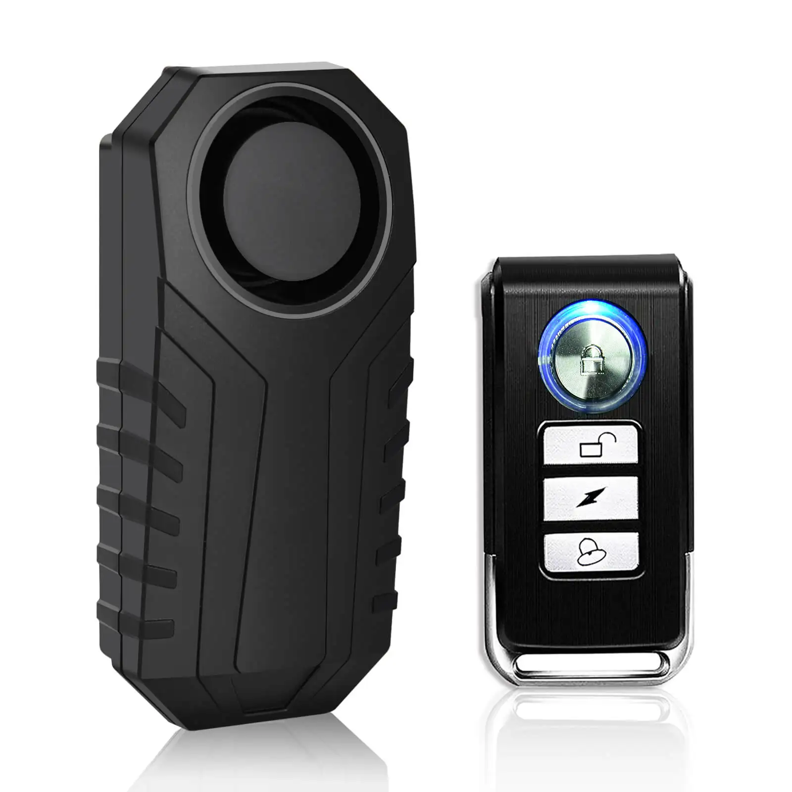 2023 Wireless Anti-Theft Burglar Alarm Waterproof Vibration Warning with Remote Control For Bike Motorcycle Scooter