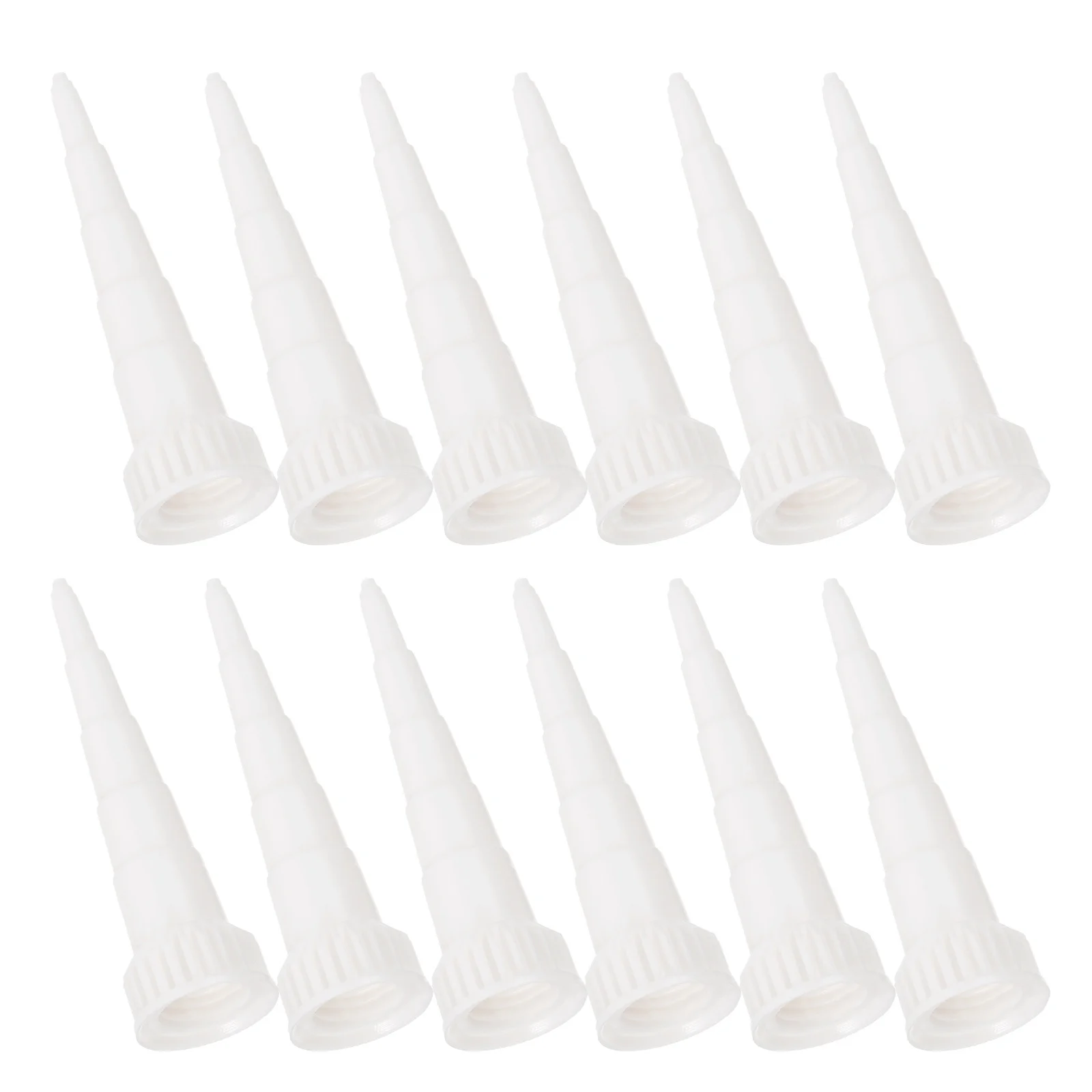 

25Pcs Sealant Nozzle Tips Plastic 100Ml Caulking Extension Accessories High Pressure Proof Easy Attach Detach for Home and Job