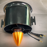 QX-MOTOR 70mm EDF 6 Blade Ducted Fan QF2822 3000KV Brushless Motor for RC Multirotor Helicopter Drone Fixed wing Quadcopter Part