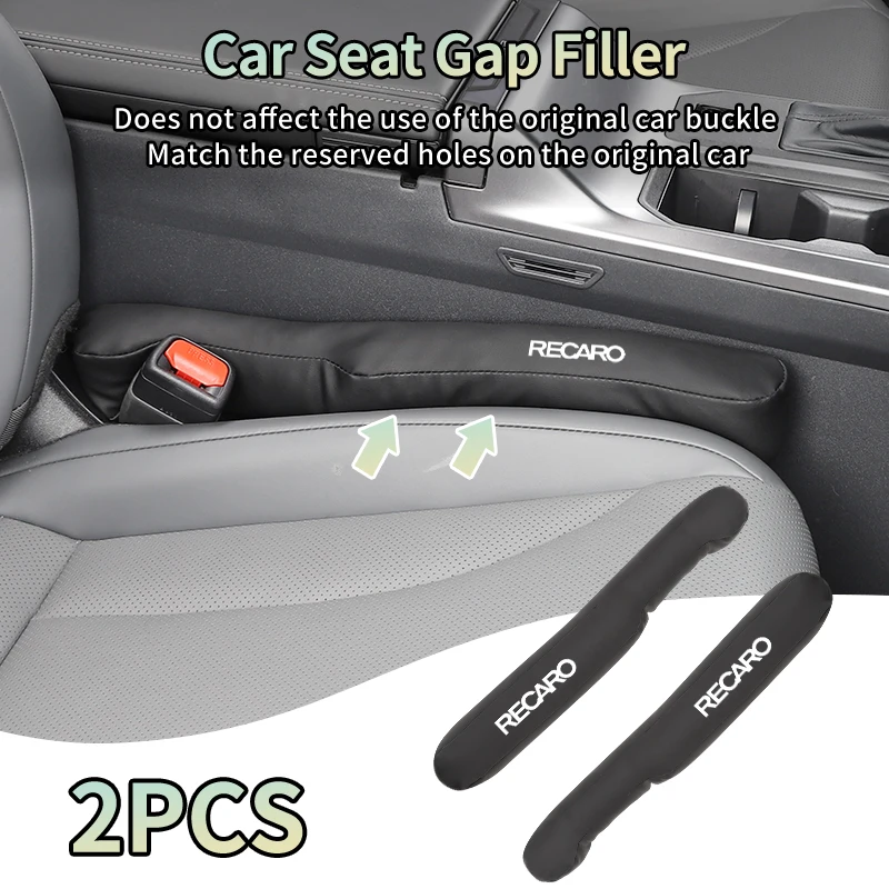 Car Seat Gap Filler Side Seam Plug Strip Leak-proof Filling Strip Accessories For Recaro Racing Auto Accessories